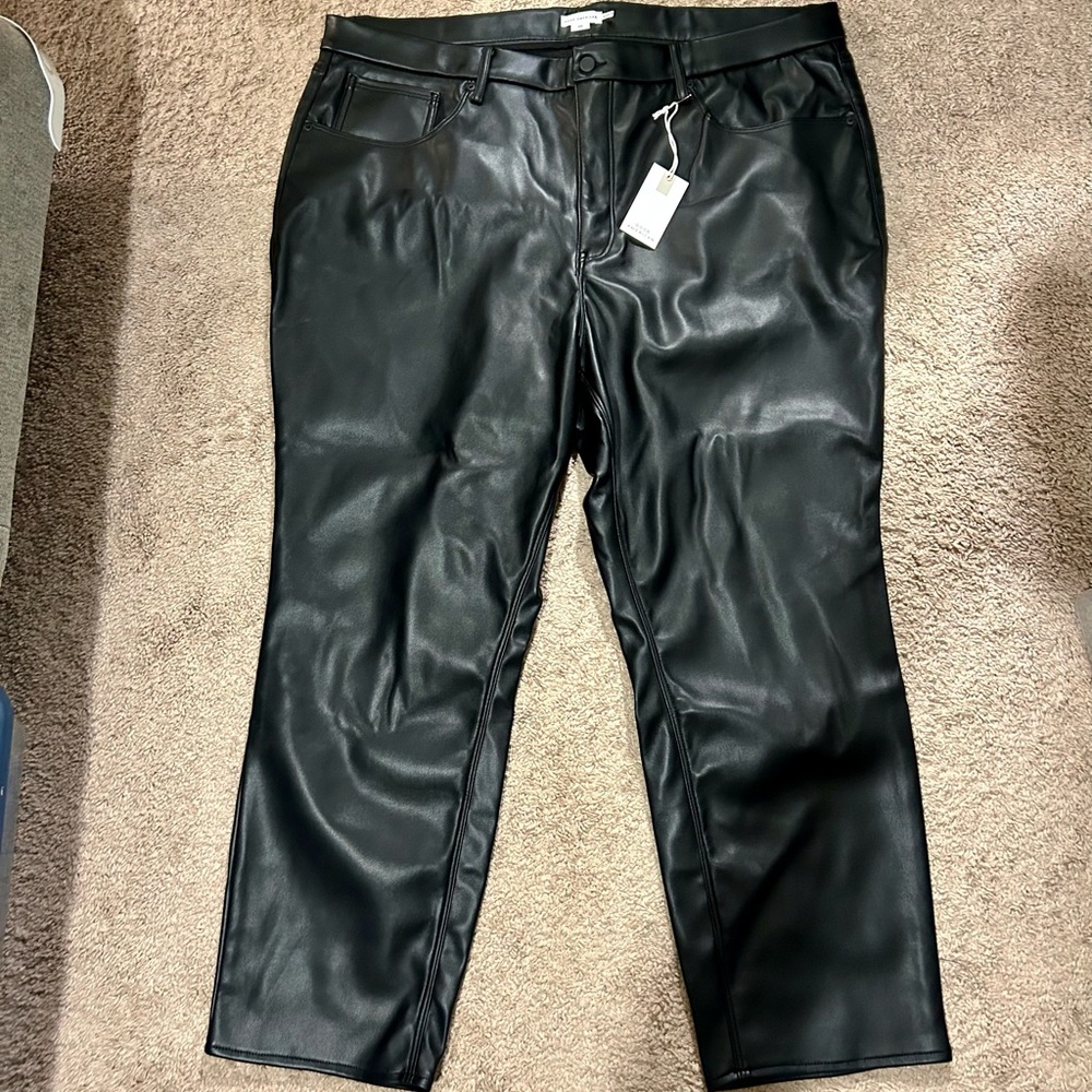 Good American size 26 better than leather pants brand new.